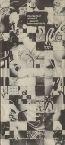 Verlagsprogramm Herbst 1983